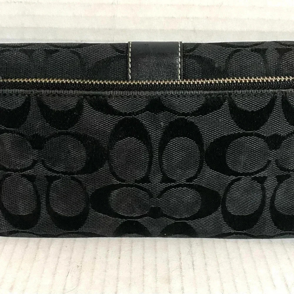Coach CC signature print canvas wallet bag - Picture 2 of 4